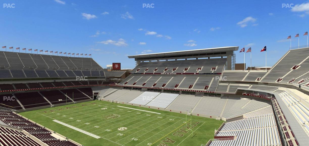 Kyle Field - Section 351 Seat View