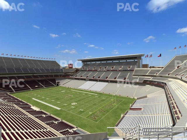 Kyle Field - Section 351 Seat View