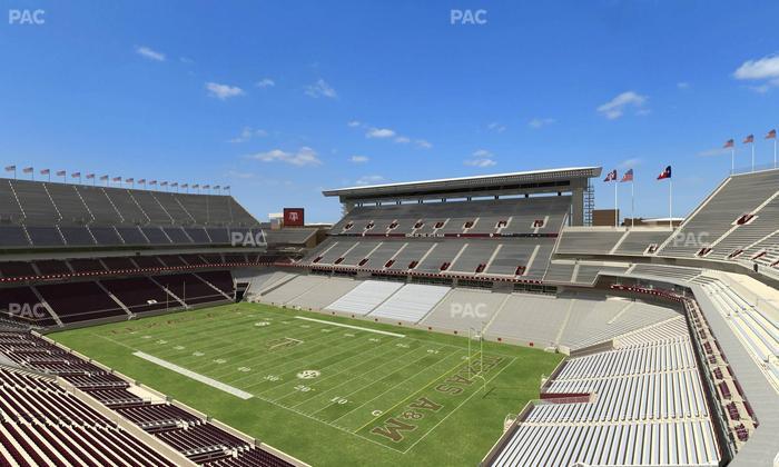 Kyle Field - Section 351 Seat View