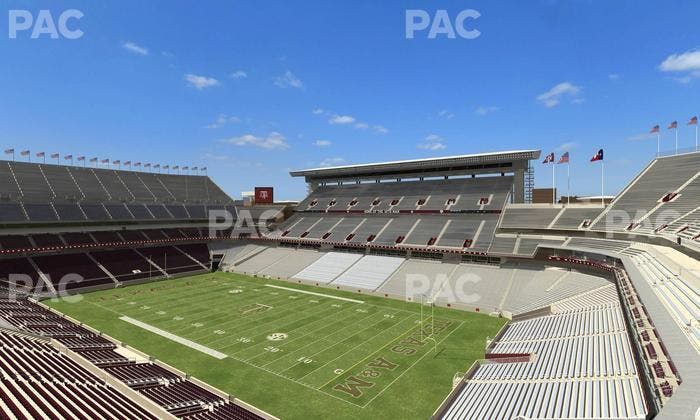 Kyle Field - Section 351 Seat View