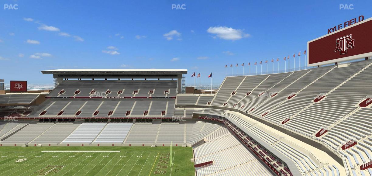 Kyle Field - Section 401 Seat View