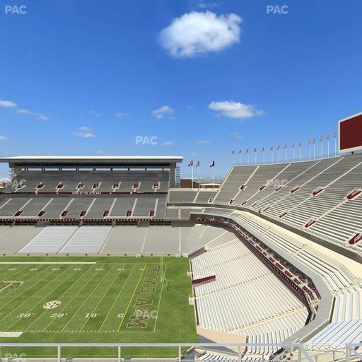 Kyle Field - Section 401 Seat View