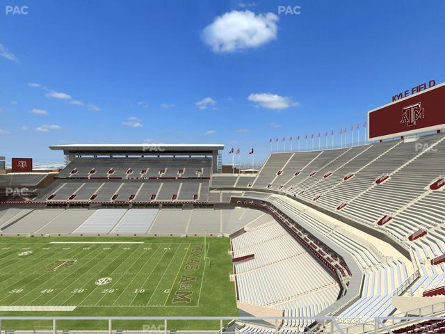 Kyle Field - Section 401 Seat View