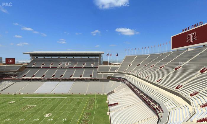 Kyle Field - Section 401 Seat View
