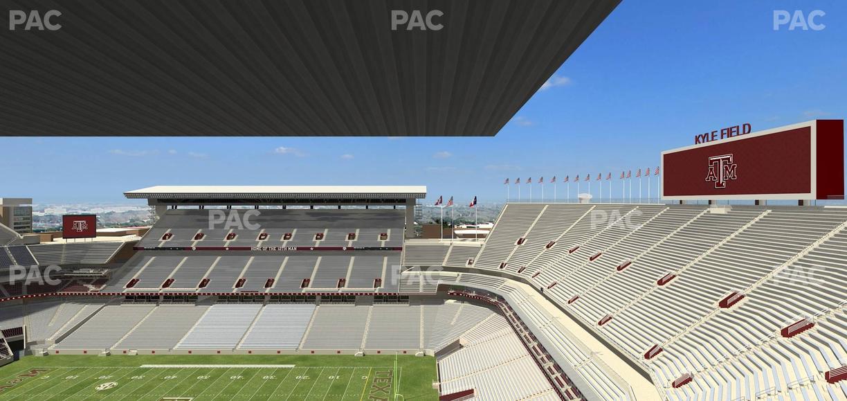 Kyle Field - Section 401 Seat View