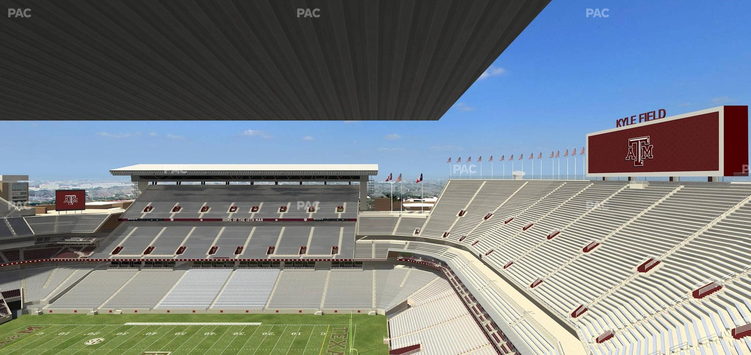 Kyle Field - Section 401 Seat View