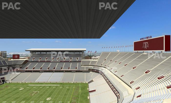 Kyle Field - Section 401 Seat View