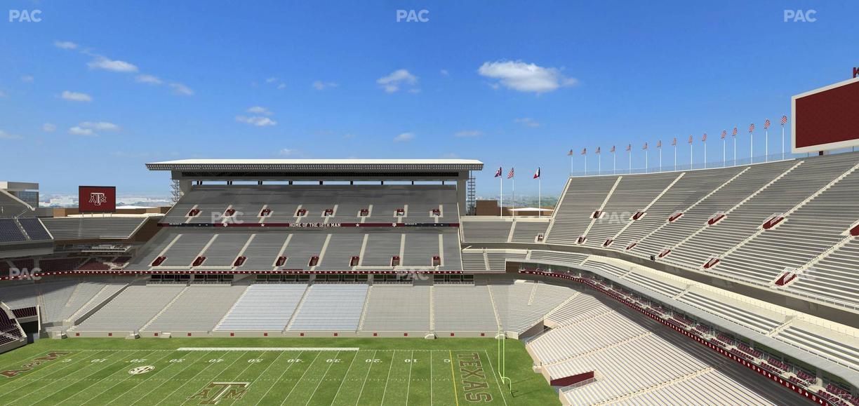 Kyle Field - Section 402 Seat View