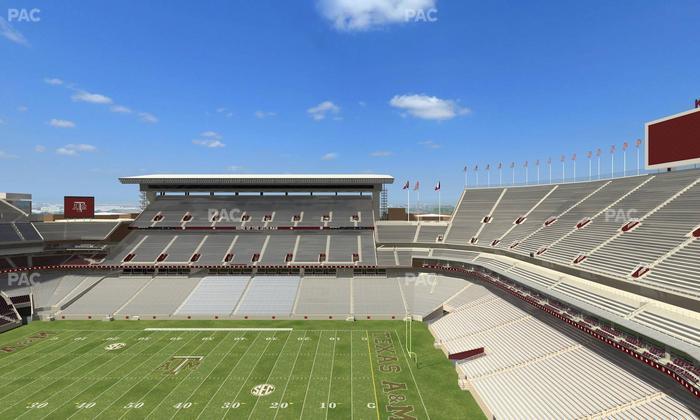 Kyle Field - Section 402 Seat View