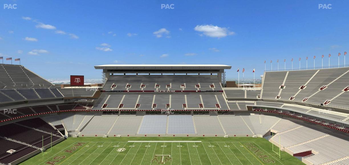 Kyle Field - Section 404 Seat View