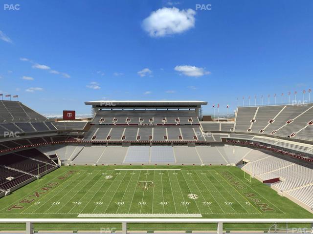 Kyle Field - Section 404 Seat View