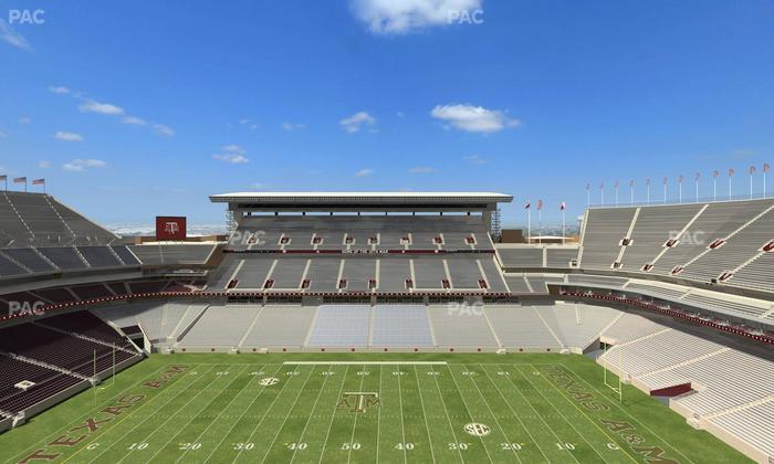Kyle Field - Section 404 Seat View