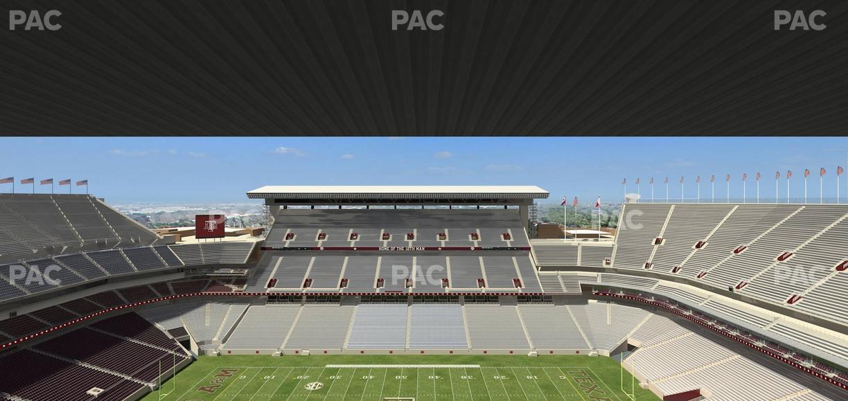Kyle Field - Section 404 Seat View