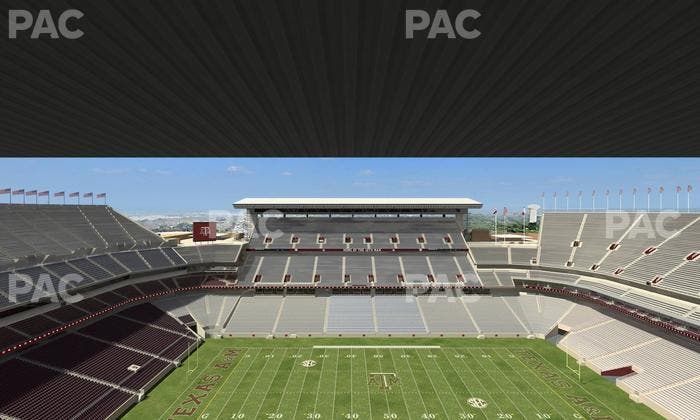Kyle Field - Section 405 Seat View