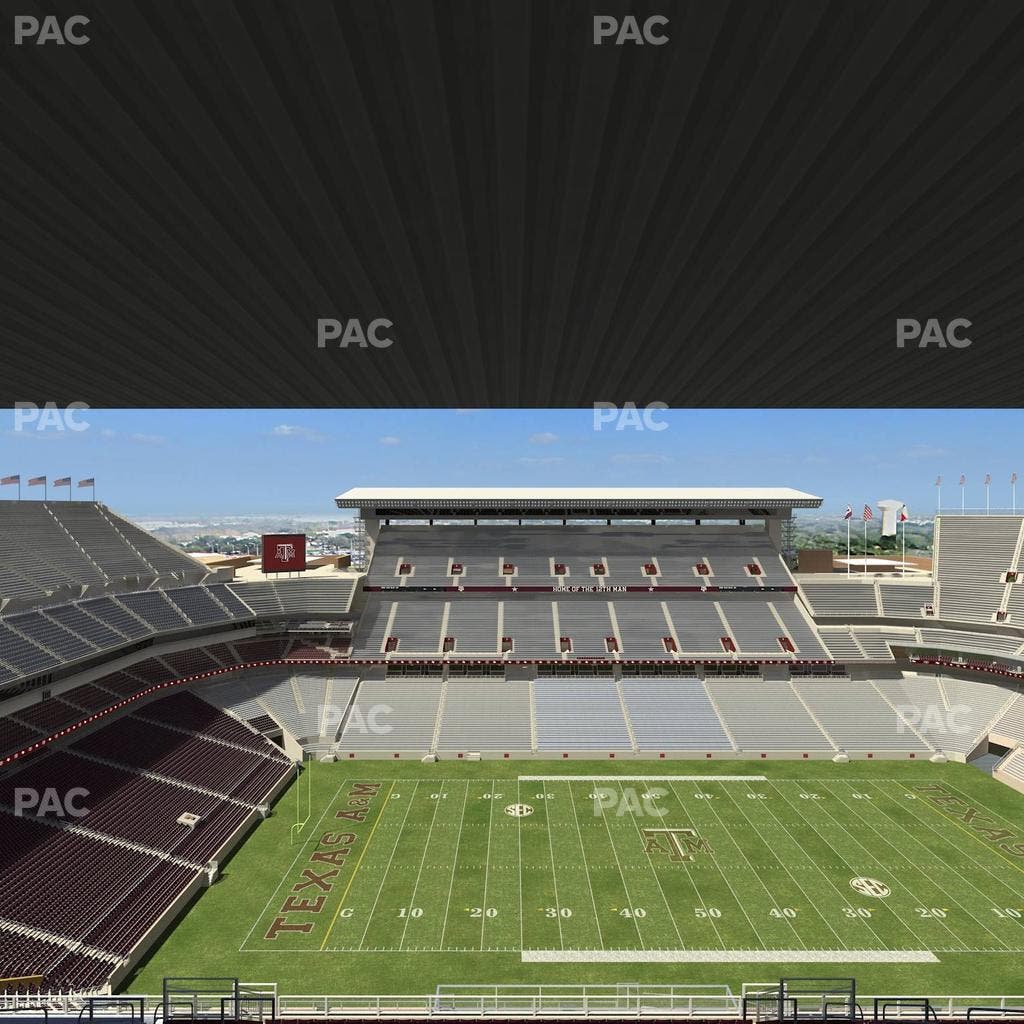 Kyle Field - Section 406 Seat View