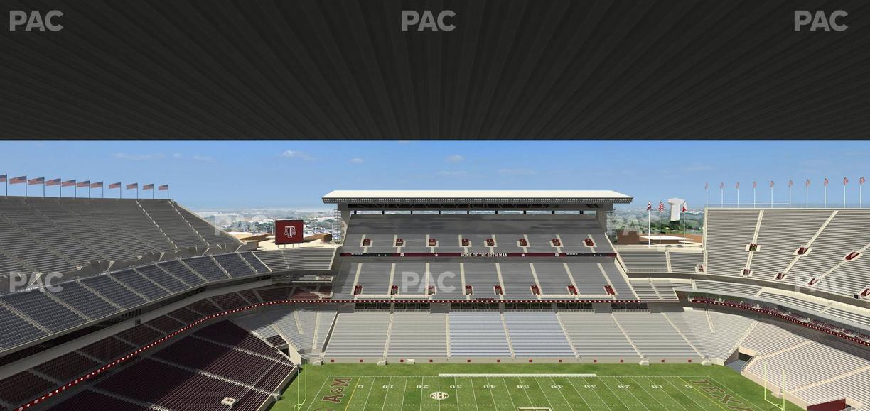 Kyle Field - Section 406 Seat View