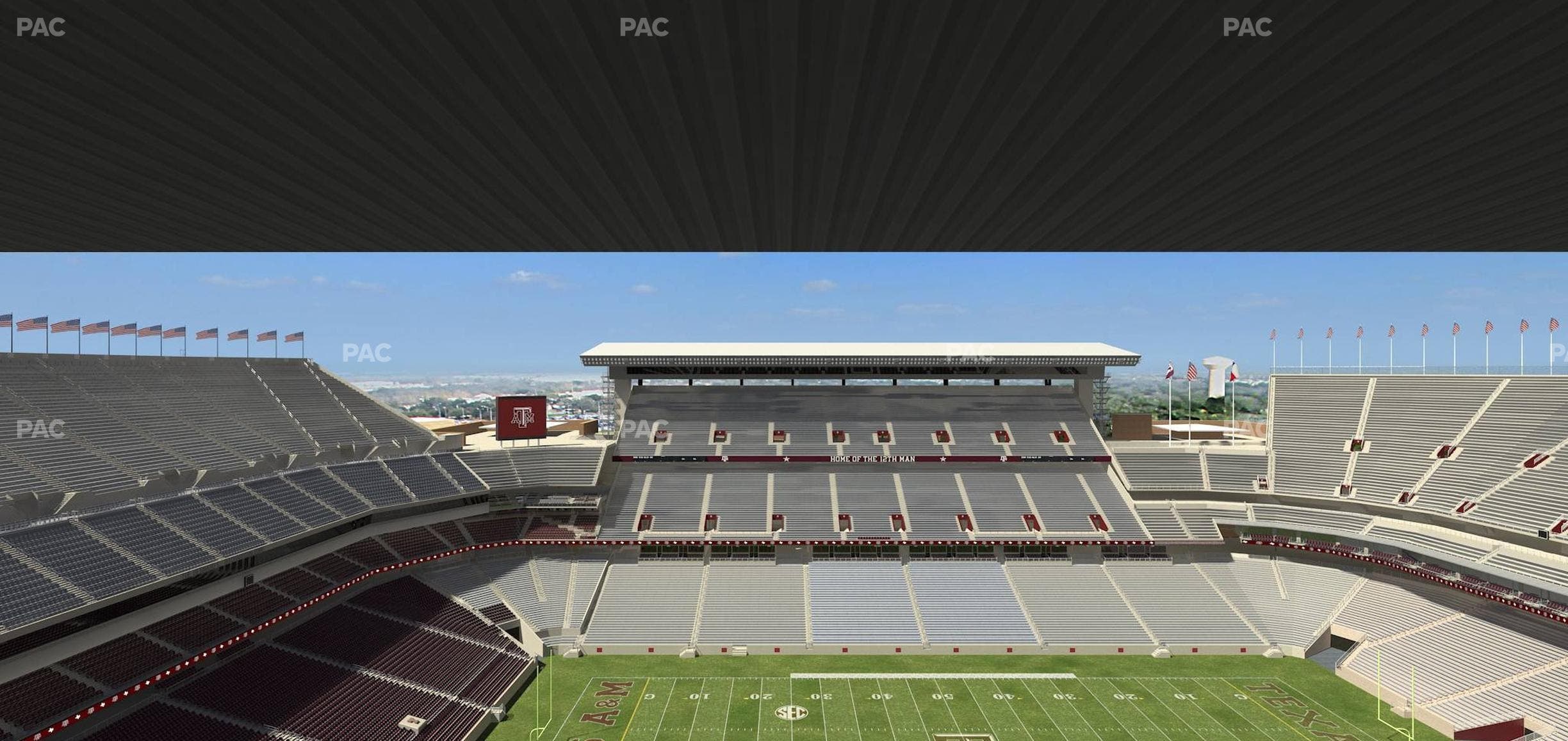 Kyle Field - Section 406 Seat View