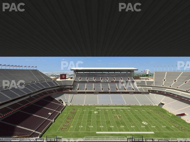 Kyle Field - Section 406 Seat View