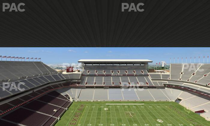 Kyle Field - Section 406 Seat View