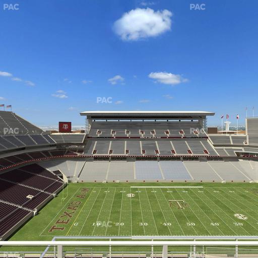 Kyle Field - Section 406 Seat View