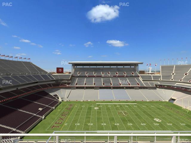 Kyle Field - Section 406 Seat View