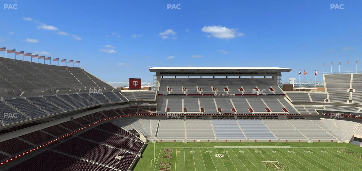 Kyle Field - Section 407 Seat View