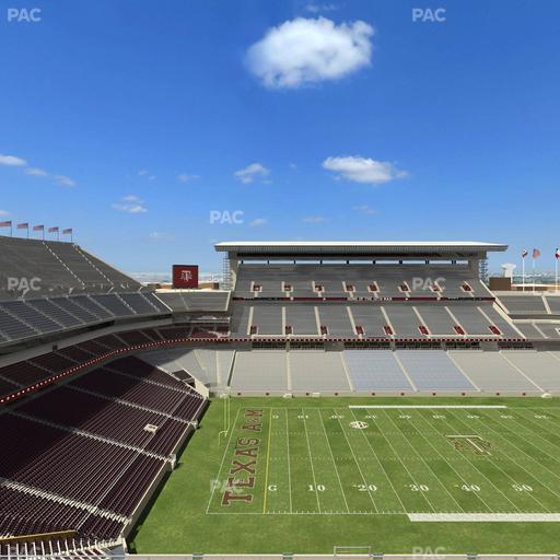 Kyle Field - Section 407 Seat View