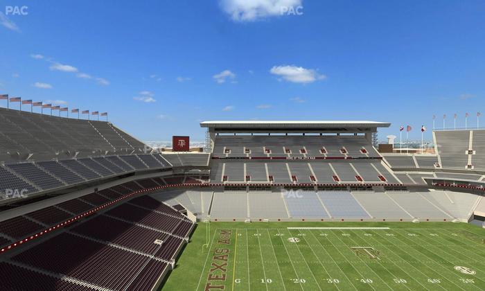 Kyle Field - Section 407 Seat View