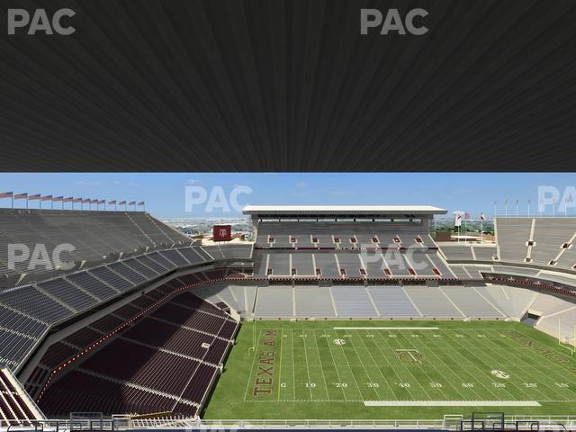 Kyle Field - Section 407 Seat View