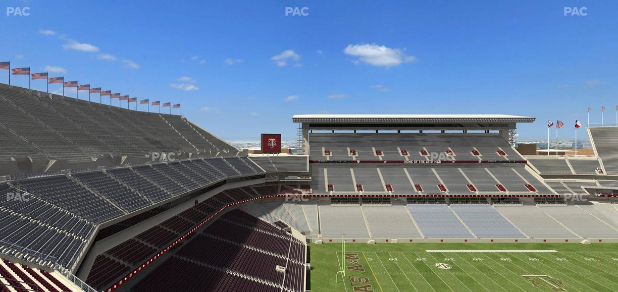 Kyle Field - Section 408 Seat View