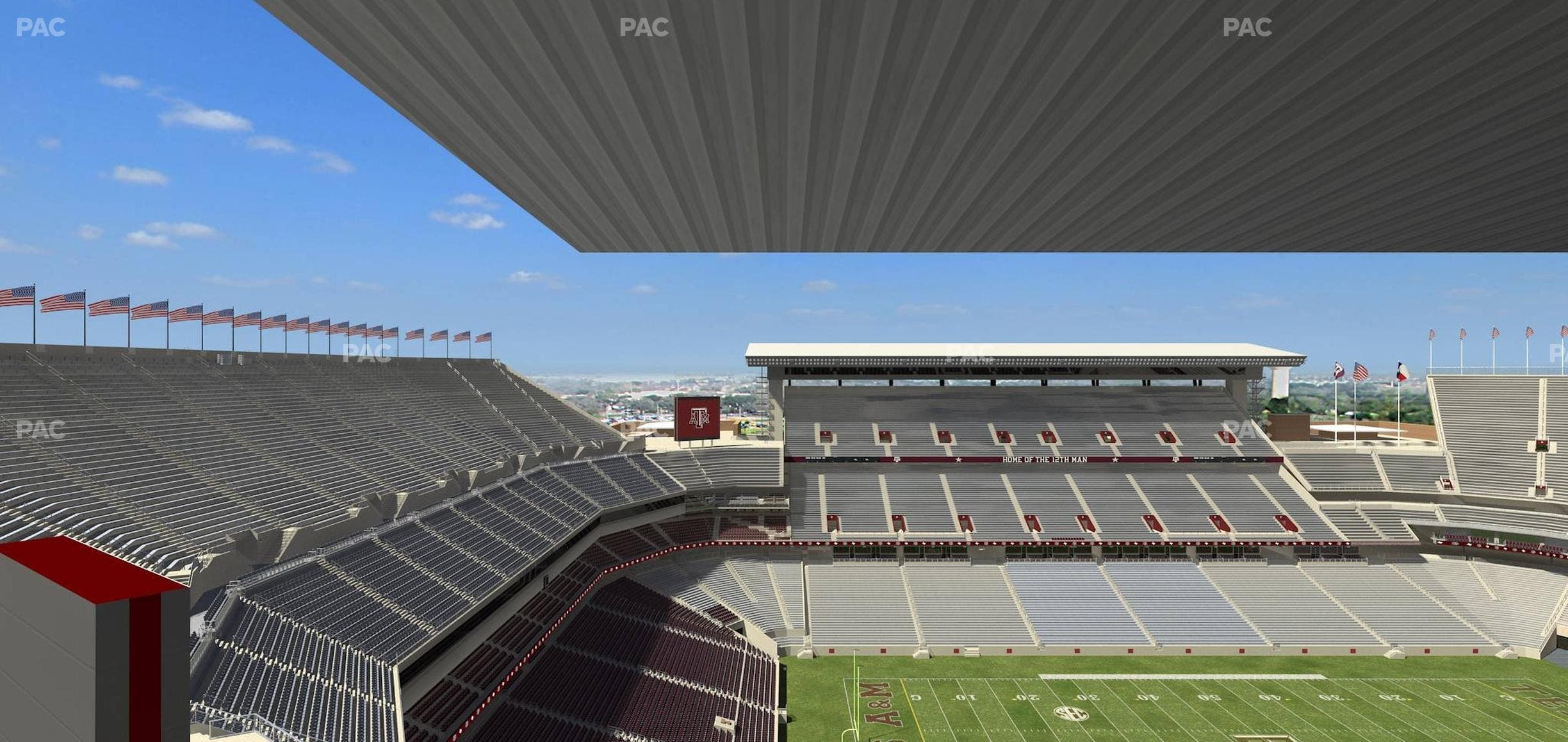 Kyle Field - Section 408 Seat View