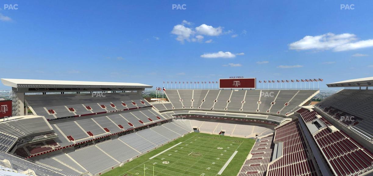 Kyle Field - Section 410 Seat View
