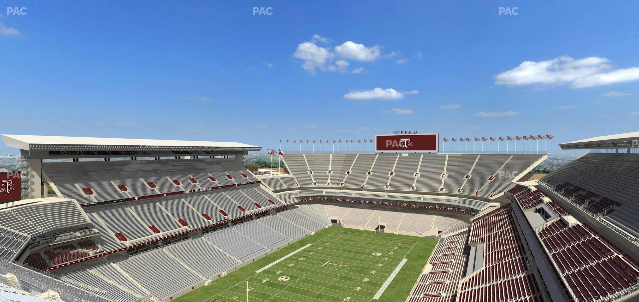 Kyle Field - Section 410 Seat View