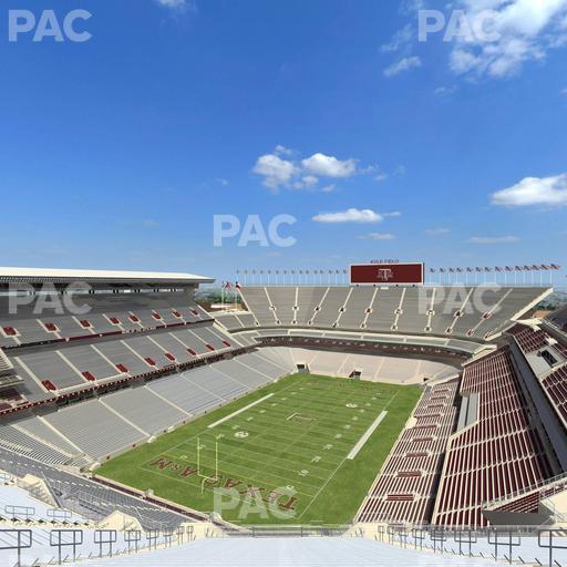 Kyle Field - Section 410 Seat View