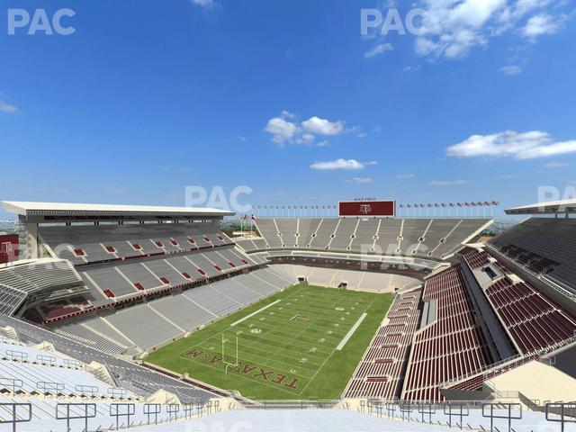 Kyle Field - Section 410 Seat View
