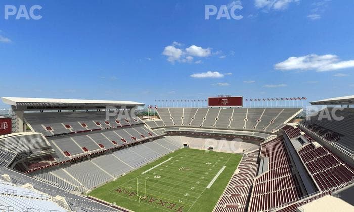 Kyle Field - Section 410 Seat View
