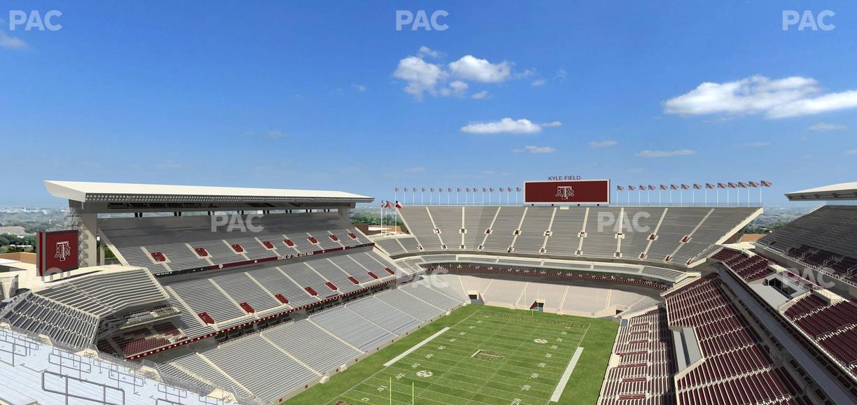 Kyle Field - Section 411 Seat View