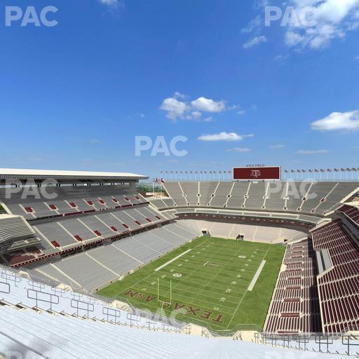 Kyle Field - Section 411 Seat View