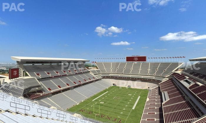 Kyle Field - Section 411 Seat View