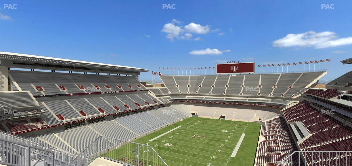 Kyle Field - Section 411 Seat View