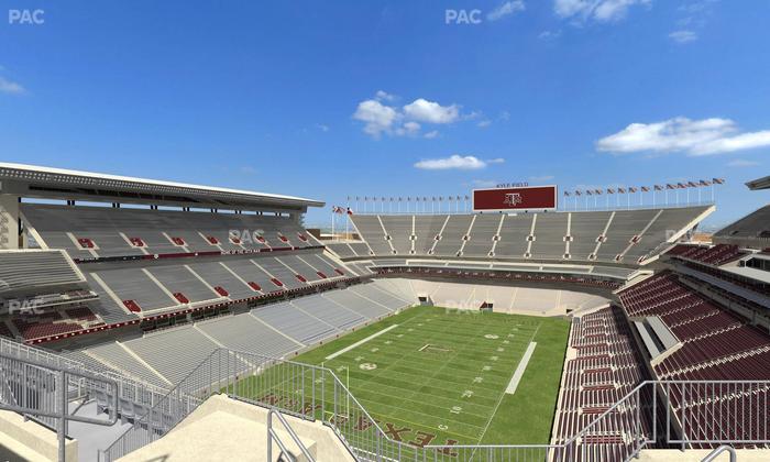 Kyle Field - Section 411 Seat View