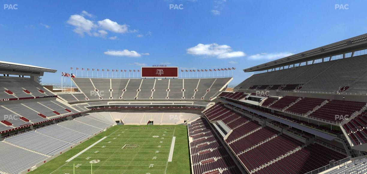 Kyle Field - Section 412 Seat View