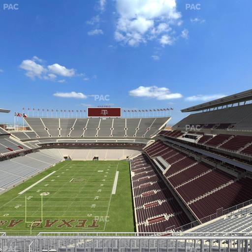 Kyle Field - Section 412 Seat View