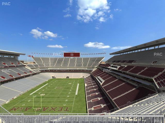 Kyle Field - Section 412 Seat View
