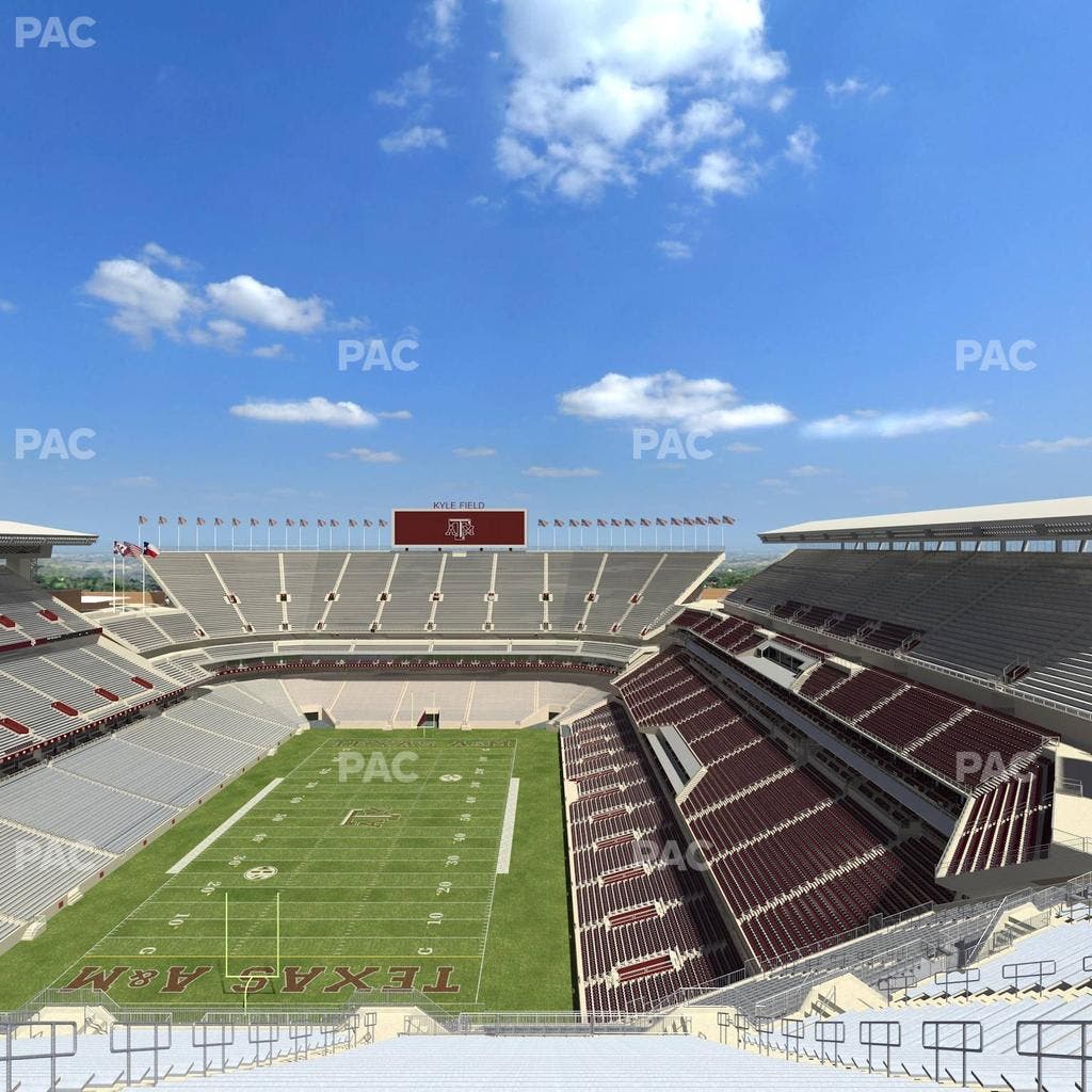 Kyle Field - Section 412 Seat View
