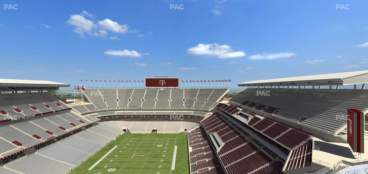 Kyle Field - Section 412 Seat View
