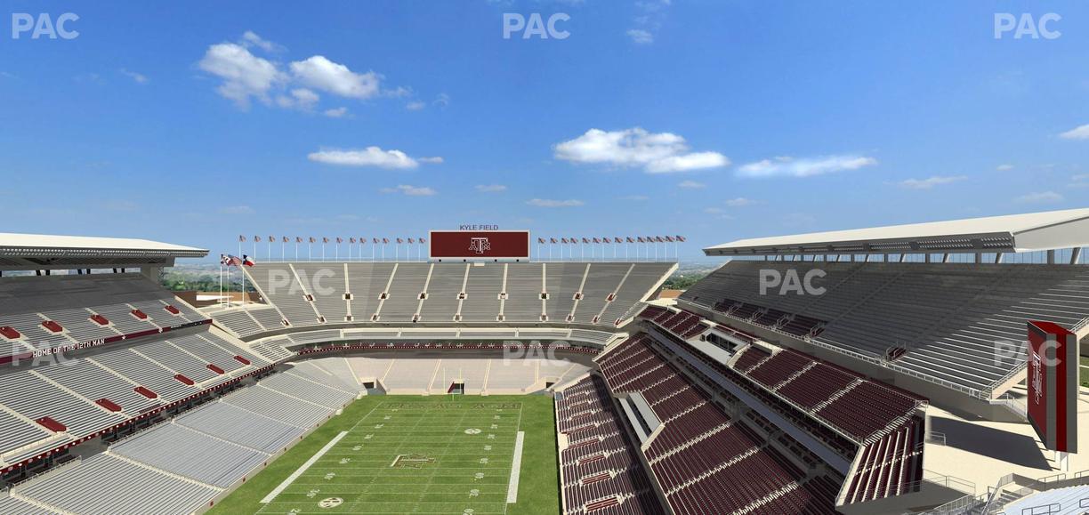 Kyle Field - Section 412 Seat View
