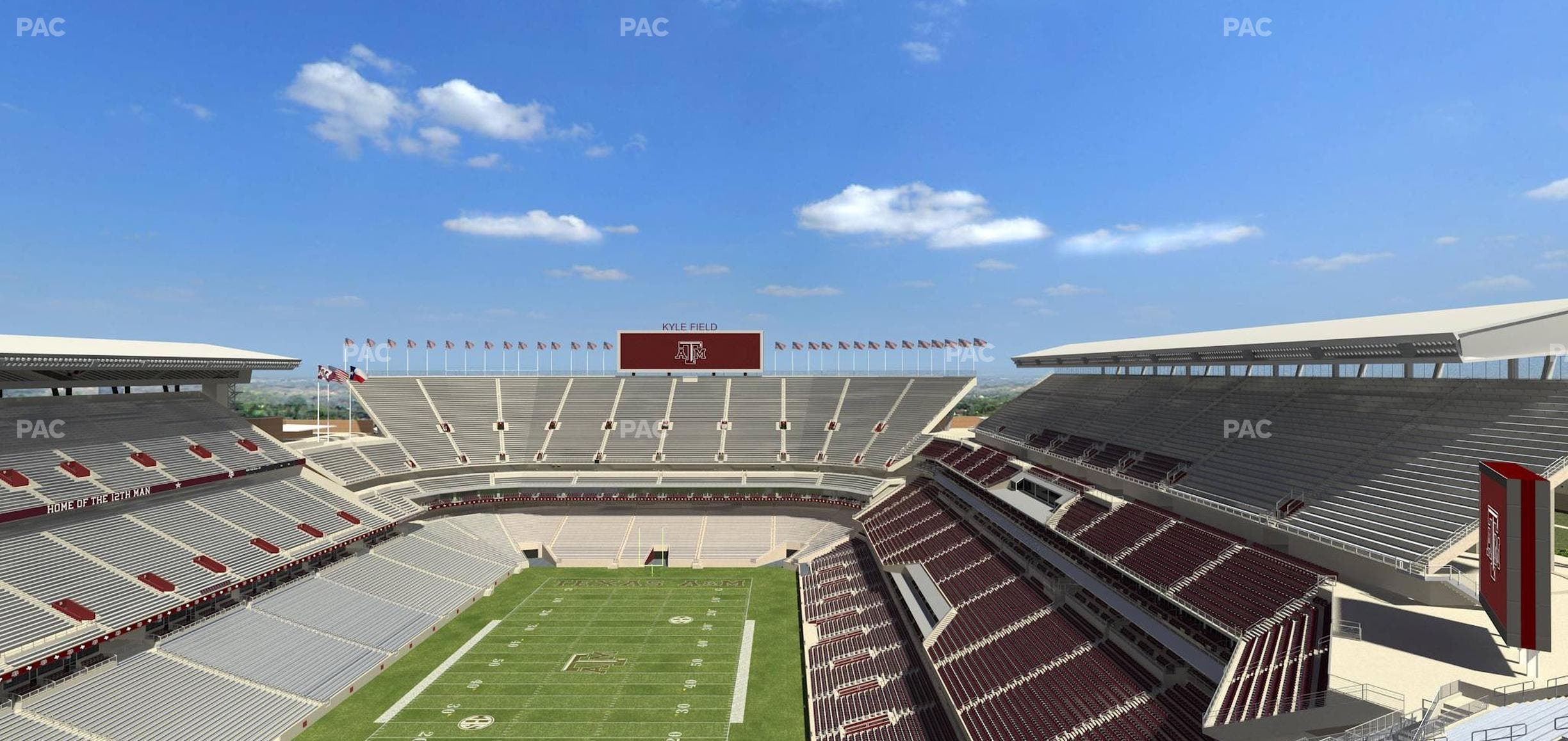 Kyle Field - Section 412 Seat View
