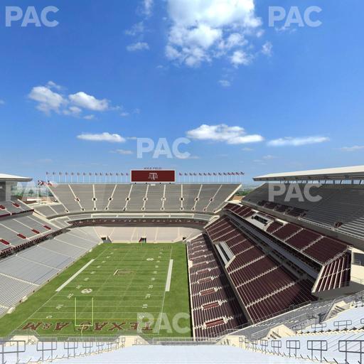 Kyle Field - Section 412 Seat View