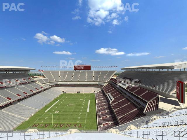 Kyle Field - Section 412 Seat View